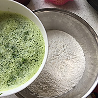 菠菜哨子面的做法图解3