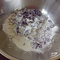芝心紫薯饼——冬季暖身的做法图解2