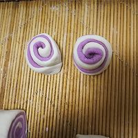 紫薯双色卷的做法图解10