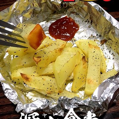 减肥期无油烤箱版炸薯条