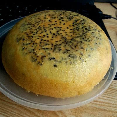 电饭煲玉米红枣发糕