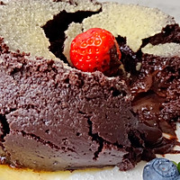 #本周热榜#巧克力熔岩蛋糕的做法图解13