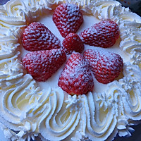 草莓生日蛋糕（8寸）的做法图解27