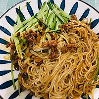 #夏至日，大口吃面#家庭版炸酱面的做法图解9