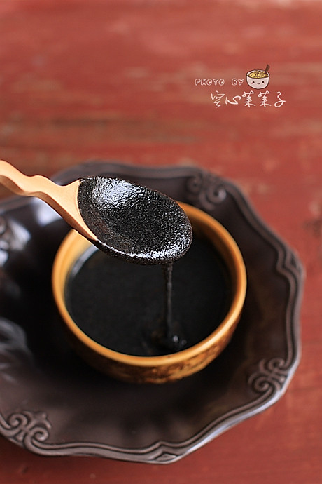 【黑芝麻酱】——香浓酱料自己做的做法