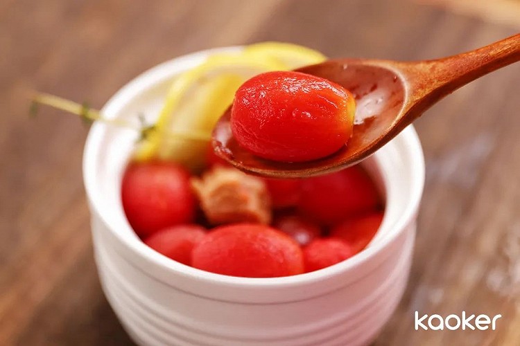 梅渍小番茄，一口降温5℃的做法