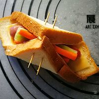 开放式三明治#百吉福食尚达人#的做法图解5