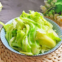 5分钟搞定简单好吃的手撕包菜的做法图解4