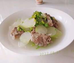 香香羊肉冬瓜汤的做法