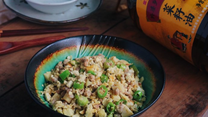 尖椒臭豆腐