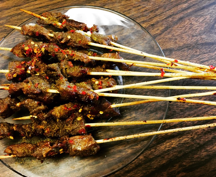 烤箱版牛肉串