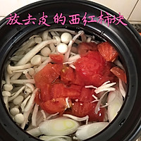 石蛤鲜菇汤的做法图解3