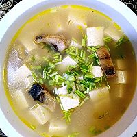 #秋天的第一条挪威青花鱼#青花鱼炖豆腐汤的做法图解8