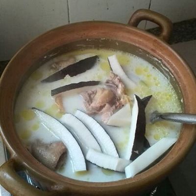 奶香椰子鸡汤