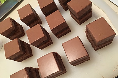 10寸方形巧克力慕斯