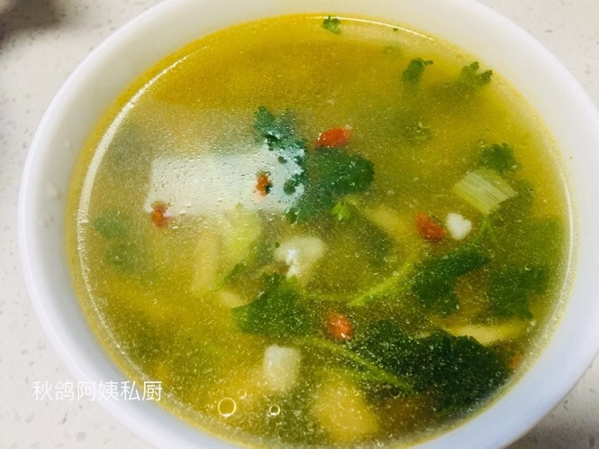榨菜肉丝汤的做法