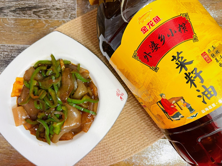 东北名菜辣椒炒粉皮的做法