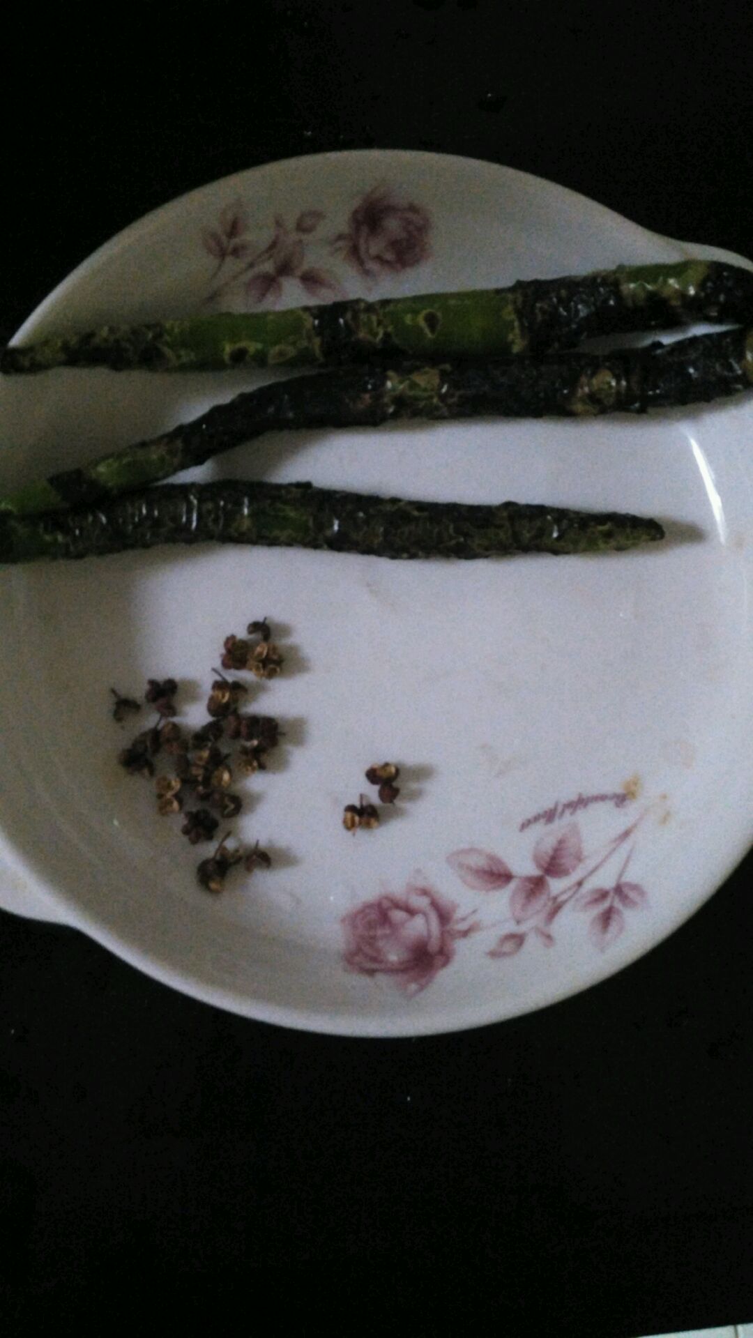 烧椒拌空心菜的做法图解1