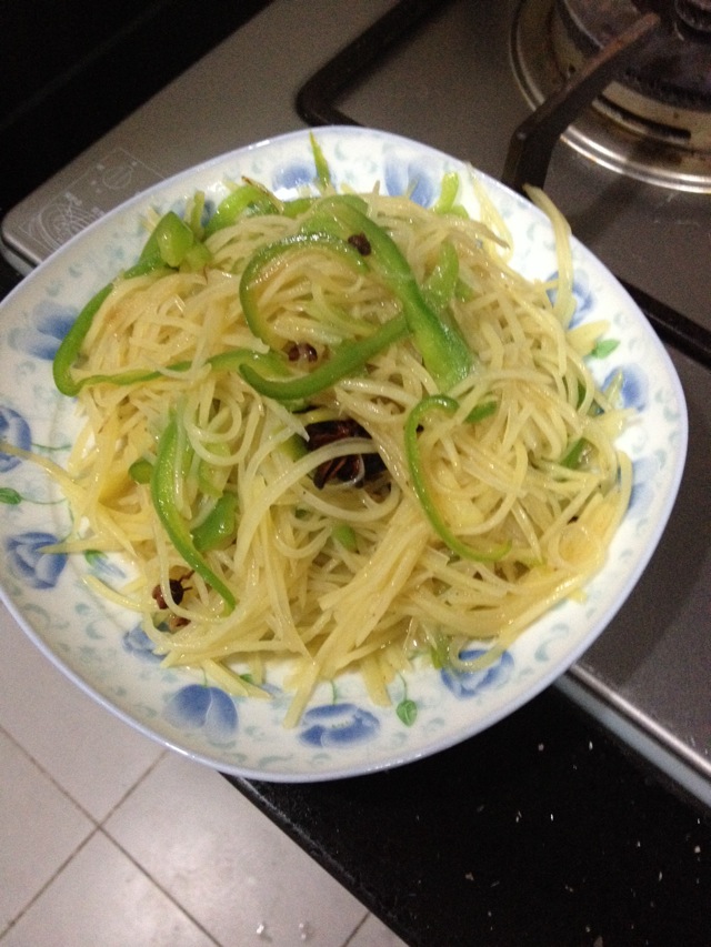 家常醋溜土豆丝 简单美味的做法图解6