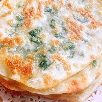 #寻味外婆乡#饺子皮版葱油饼的做法图解11