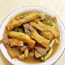 小辣椒炒豆腐泡