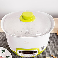 蒸米饭，玉米排骨汤的做法图解3