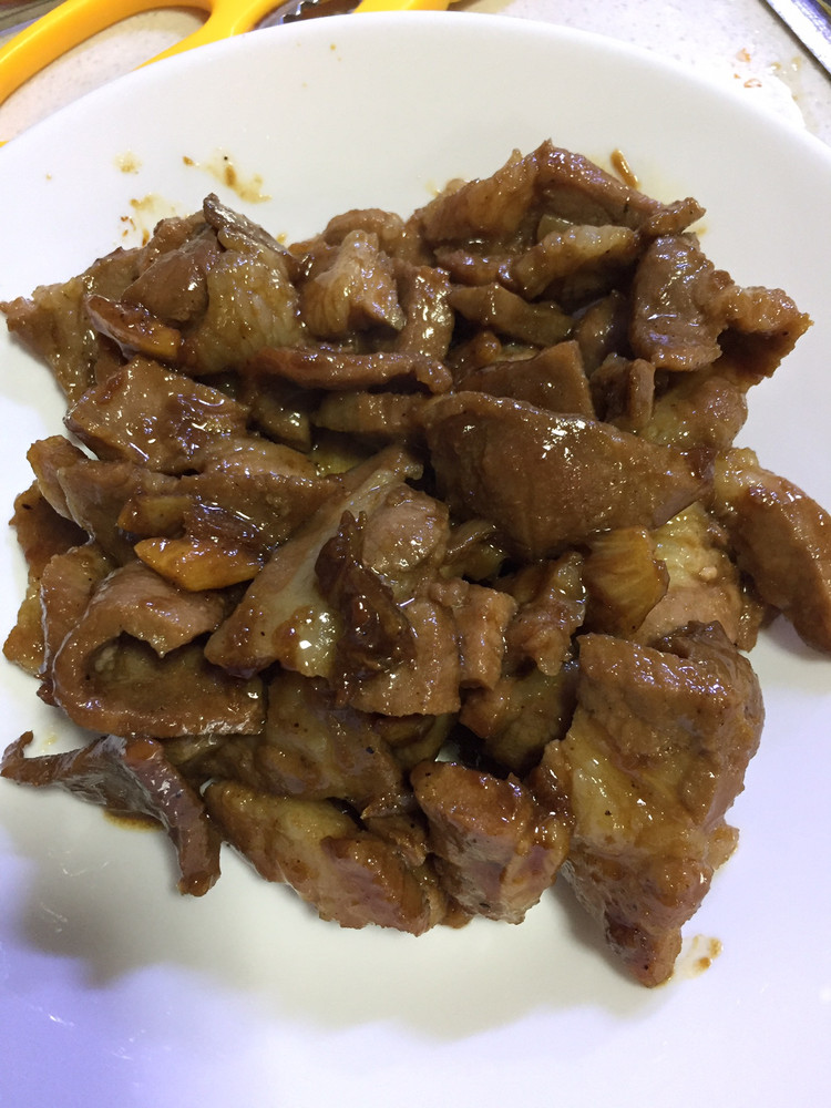 酱烤猪梅花肉的做法