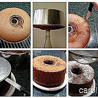 carol自在生活——巧克力戚风蛋糕的做法图解5