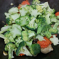 香菇烧西兰花的做法图解9