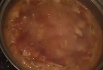 番茄炒白菜汤面片的做法