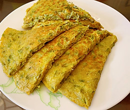 春天里那个槐花香 槐花蛋饼+保存槐花的小窍门的做法