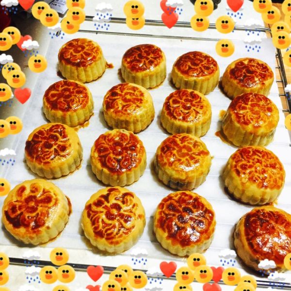 广式豆沙月饼