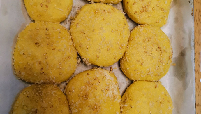 烤箱版红薯饼