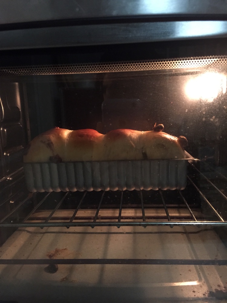 三种口味混合面包（原味，巧克力，葡萄干）的做法图解15