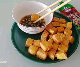 #夏日开胃餐#照烧酱配空气炸锅版炸豆腐的做法