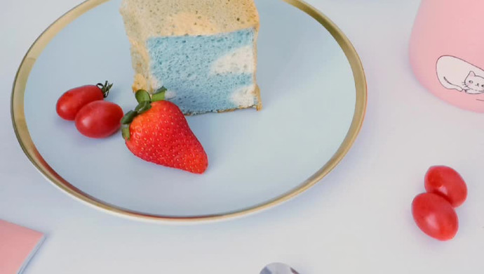 蓝天白云蛋糕