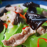 #鸡汁入家宴 感恩正当“食”#莴笋秋耳肉片的做法图解11