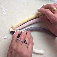 “七彩创意馒头”看了都舍不得吃呀～的做法图解5