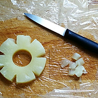 百香果菠萝慕斯蛋糕（免烤版）的做法图解9