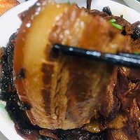 #感恩节烹饪挑战赛#梅干菜扣肉的做法图解13