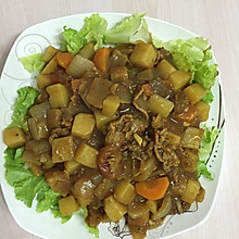 牛肉土豆咖喱饭