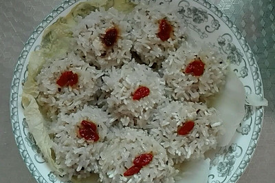 豆腐香菇藕糯米丸子