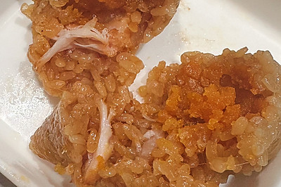 咸蛋黄肉粽