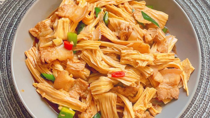 腐竹炒肉好下饭