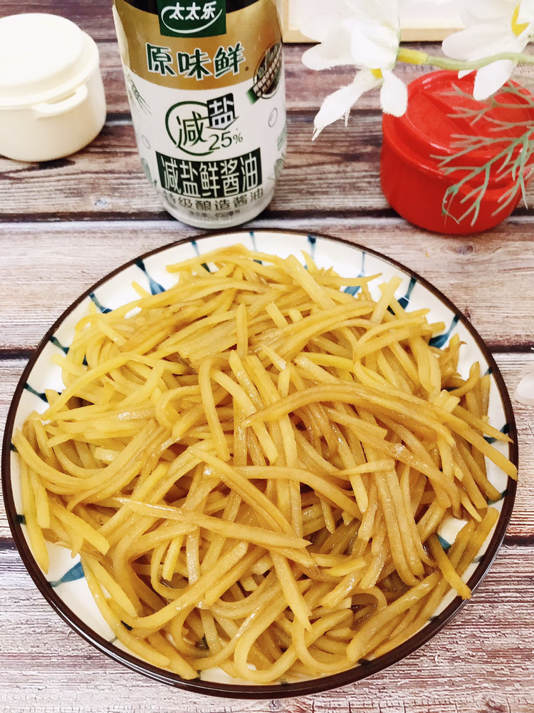 开胃醋溜土豆丝的做法