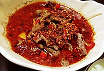 水煮牛肉（一人份）的做法