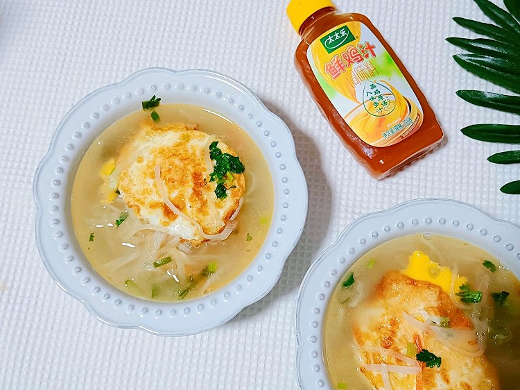 白萝卜丝煎蛋汤的做法