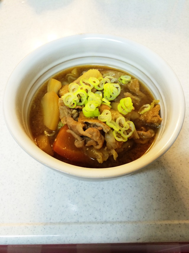 日本料理“豚汁”的做法图解17