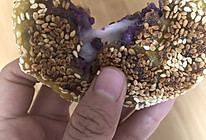 南瓜紫薯麻薯饼的做法