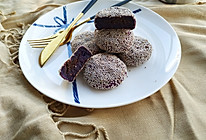 #安佳一口“新”年味# 无油炸!!软糯の紫薯饼烤着吃更健康的做法